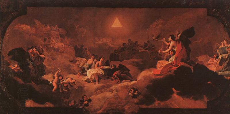 Francisco de Goya The Adoration of the Name of the Lord oil painting picture